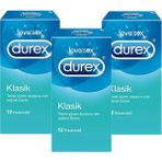 Durex Prezervatif Klasik 12LI Paket 3lü Set - 0