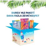 Durex Yaz Paketi – Yok Ötesi Ekstra His Prezervatif 20li + 2si1 Arada Titreşimli Vibratör + Ylang Ylang Jel 200ml