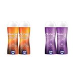 Durex Ylang Ylang 2'si 1 Arada Kayganlaştırıcı & Masaj Jeli 2 x 200 ml ve Durex Aloe Vera 2'si 1 Arada