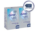 Durex Yok Ötesi Ekstra His 2 Adet 20'li Prezervatif