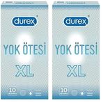 Durex Yok Ötesi Invisible Xl 10 (2 paketi)