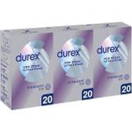 Durex Yok Ötesi Ultra Kaygan Ince Prezervatif 60'lı, Süper Fırsat Paketi (20'li Paket x 3 Adet) 1 Adet
