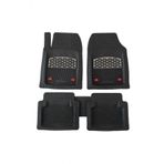 Durmaz Tuning BMC Megastar 3D Safir Siyah Krom Karbon Havuzlu Paspas Takımı