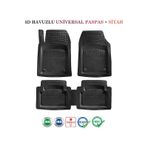 Durmaz Tuning Seat İbiza 2021 ve Sonrası HB Uyumlu Pro Siyah 3D Havuzlu Paspas Takımı
