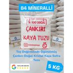 DURMİTTA Taş Değirmende Öğütülmüş Çankırı Doğal Kristal Kaya Sofra Tuzu 5 kg Mavi Etiket