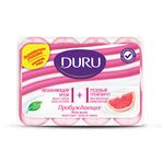 Duru 1+1 Pembe Greyfurt 4 x 80 gr Güzellik Sabunu