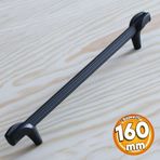 Duru 160 Mm Siyah Metal Kulp Mobilya Cekmece Mutfak Dolabi Kulplari Kapak Dolap Kulpu Kulbu