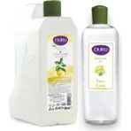 Duru 80° 900 ml Bidon Limon Kolonyası + 400 ml Pet Şişe Kolonya