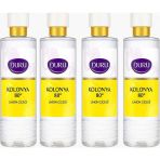 Duru 80 Derece Limon Kolonyası Pet Şişe 4 Adetx400Ml (Karton Ambalajsız) Evissa 100 Gr. Sabun Hediye