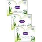 Duru Aloe Vera Şeffaf Bakım Sabunu 6 Adet Paraben ve Silikon İçermeyen Doğal Formül