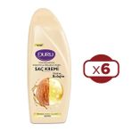 Duru Badem & Kolajen Tüm Saçlar İçin Saç Kremi 6x500 ml