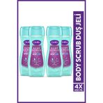 Duru Body Scrub Ice Light Duş Jeli 4x450ml