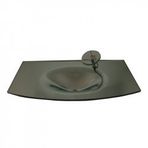 Duru Cam Ayna Modeli 80x56 cm Cam Lavabo