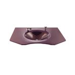 Duru Cam Berber Modeli 100x56 cm Cam Lavabo