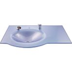Duru Cam Cam Lavabo Quin Modeli 100X56 cm