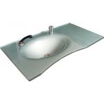 Duru Cam Cam Lavabo Sancak Modeli 70X56 cm