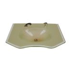 Duru Cam Conan Modeli 90x56 cm Cam Lavabo