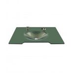 Duru Cam Jumbo Modeli 90x56 cm Cam Lavabo