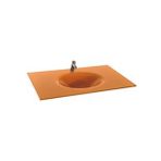 Duru Cam Kades Modeli 100x56 cm Cam Lavabo