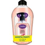 Duru Çiçek Terapisi Sıvı Sabun 1500 ml + 300 ml x 4 Set Cilt Dostu Gliserin İçeren Bitkisel Formül