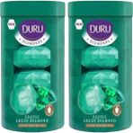Duru Diamonds Serisi Katı Sabun Yeşil 4*90 gr 2'li (2 Adet)