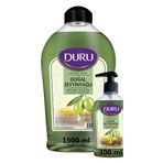 Duru Doğal Zeytinyağlı 1500 ml + 300 ml Sıvı Sabun