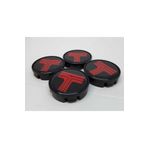 DURU DORUK Jant Göbeği Tofaş 55/52 52mm Yuva 4'lü Set Plasto Damla Kırmızı