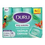 Duru Dus Sabunu 4X150gr Fresh Sen. Yagmur Ormanı