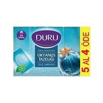 DURU FRESH SENSATION OKYANUS ESİNTİSİ DUŞ SABUNU 5*150 GR (5 AL 4 ÖDE)