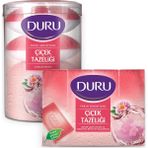 Duru Fresh Sensations Çiçek Tazeliği Duş Sabunu 600 gr ve Güzellik Sabunu 440 gr