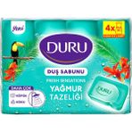 Duru Fresh Sensations Extra Yağmur Ormanı Sabun, 150 Gramx4 - standart