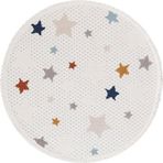 Duru Halı Risby Kids Daire Çocuk Halısı 133x133 1807A Mavi