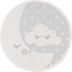 Duru Halı Risby Kids Daire Çocuk Halısı 160x160 1816A Mavi