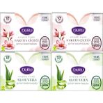Duru Hydro Pure Aloe Vera ve Sakura 270 gr 2 Adet Şeffaf Bakım Sabunu Ferahlatıcı Koku