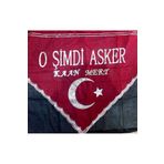 Duru Kişiye Özel Pleksi Harflerden Isim Ve Soyadı Yazılan Kırmızı Asker Şalı Kına Örtüsü Eldivenli