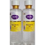 Duru Limon Kolonya Pet Şişe 2 Adet X 400 ml Fırsat Paketi (KARTON AMBALAJSIZ) Evissa 100 Gr. Sabun Hediye
