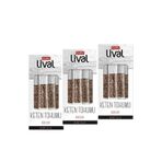 Duru Lival Keten Tohumu Aç Kat Kutu stick (8 G X 10 Adet) X 3 Paket