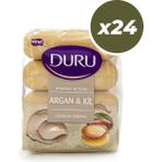 Duru Mineral Action Argan & Kil 4'lü Güzellik Sabunu 280 gr x 24 Adet
