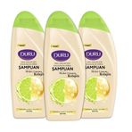 Duru Misket Limonu Yağlı Saçlar 3x500 ml Şampuan