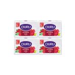 Duru Saf & Doğal Kaynaklı Gül 16 Adet Beyaz Kalıp Sabun 4x600gr