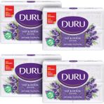 Duru Saf & Doğal Lavanta Kokuya Sahip Beyaz Kalıp Sabun 16 Adet 4X600GR