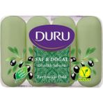 Duru Saf Doğal Zeytinyağı Özlü Sabun Vegan 4*70 Gr - 1
