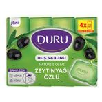 Duru Saf Doğal Zeytinyağlı 4x600 gr Banyo Sabunu