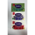 Duru Saf Ve Doğal Kaynaklı Zeytinyağı,Lavanta, Gül 3X600 Gr Sabun
