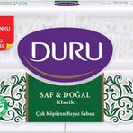 Duru Saf ve Doğal Klasik 4x150 gr Çoklu Paket Beyaz Sabun