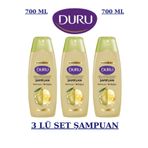 Duru Zeytinyağı Kolajen Kuru ve Normal Saçlar İçin 3x700 ml Şampuan