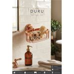 DURUBANYOCONCEPT BANYO ROZETLİ TEL SABUNLUK OTEL TİPİ ROSE BAKIR PRİNÇ
