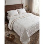 Duruclass Lamirahome Elegant Yün Yorgan 195*215 - Sağlıklı ve Sıcak - 195 x 215 cm - Ekru - Bej