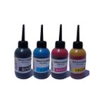 Duruink Brother Bitmeyen Kartuşlu Tanklı Yazıcı Uyumlu 4x100 ml Mürekkep Seti - 4 Renk - Renkli