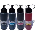 Duruink Brother Bitmeyen Kartuşlu Tanklı Yazıcı Uyumlu 4x500 ml Mürekkep Seti - 4 Renk - Renkli